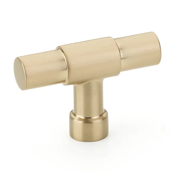 Champagne Bronze Maison No. 2 Smooth Drawer Pulls and Cabinet Knobs with  Optional Backplate