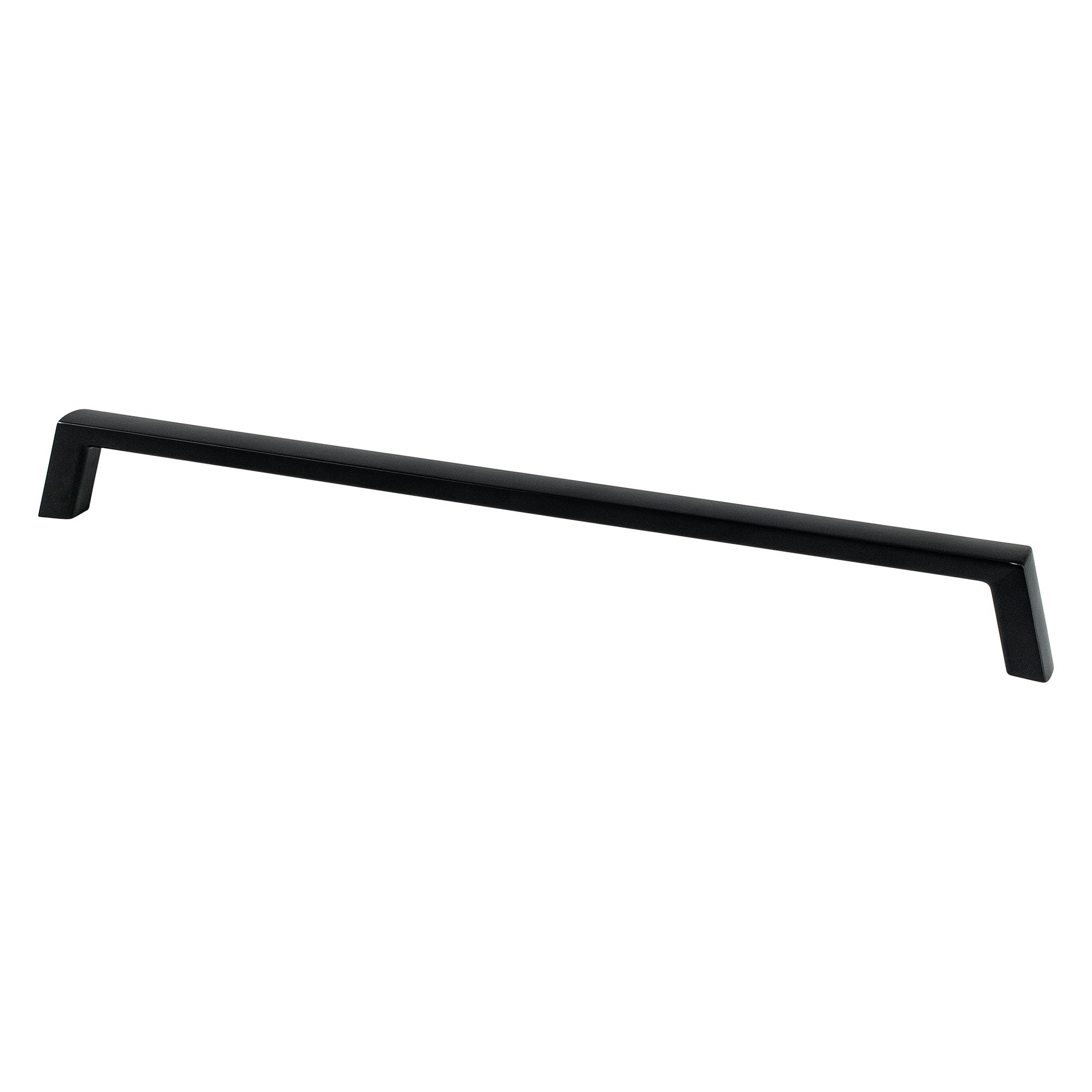 Matte Black "Brooks" Drawer Pulls and Cabinet Knobs - Cabinet Hardware