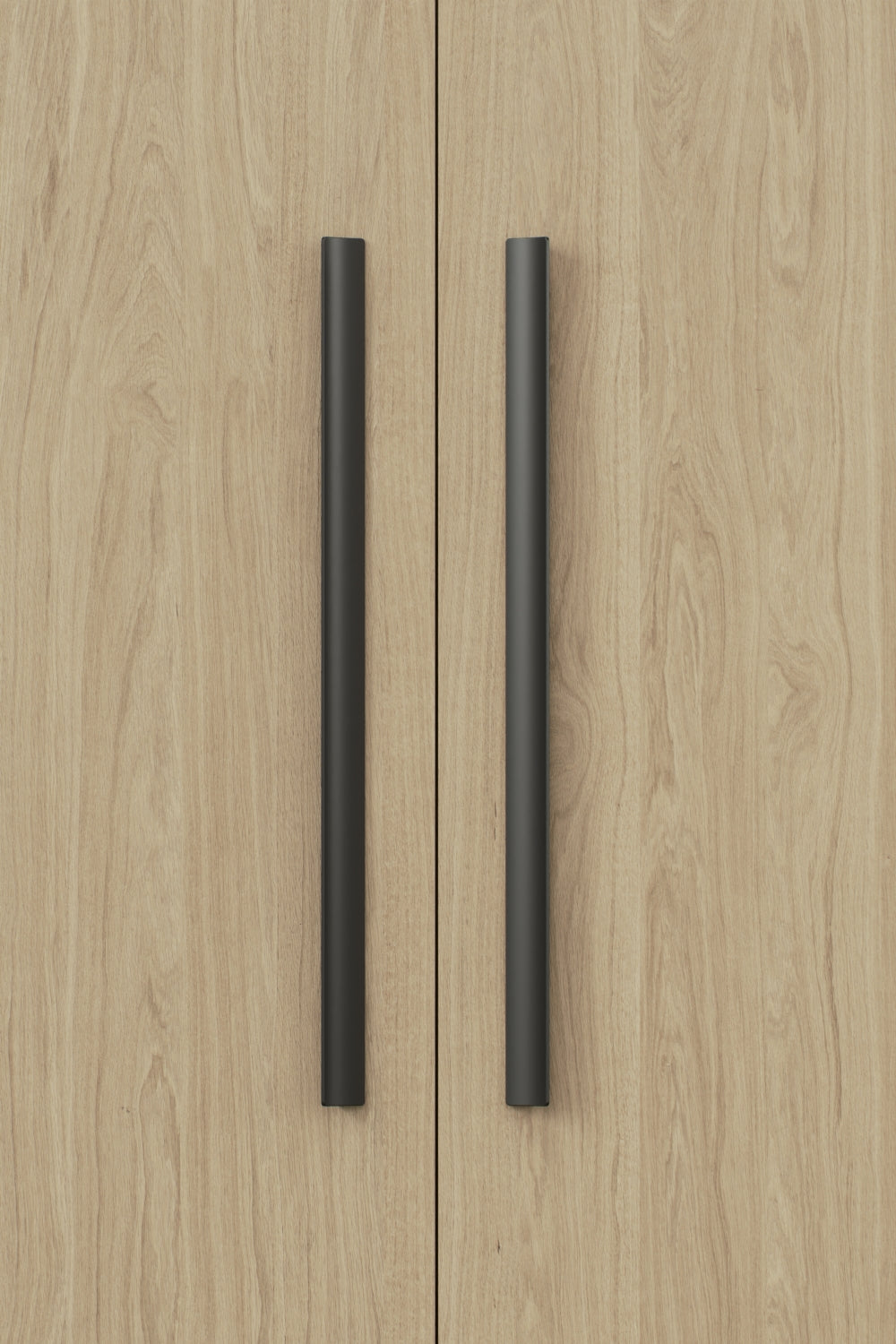 Matte Black "Ciel" Tab Drawer Pulls