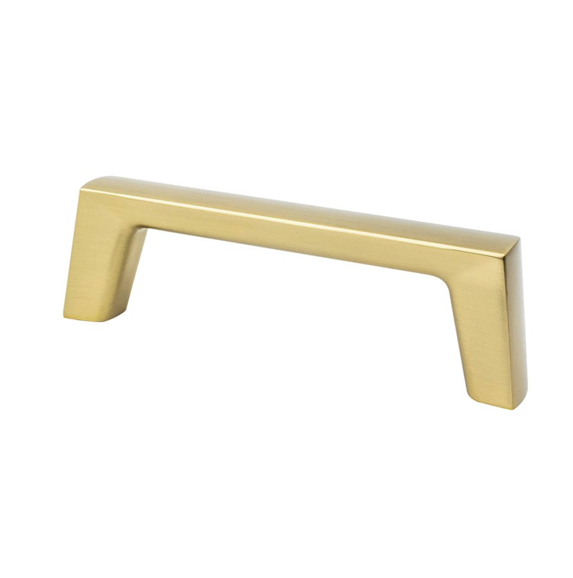 Brushed Brass "Brooks" Drawer Pulls and Cabinet Knobs - Cabinet Hardware - Forge Hardware Studio