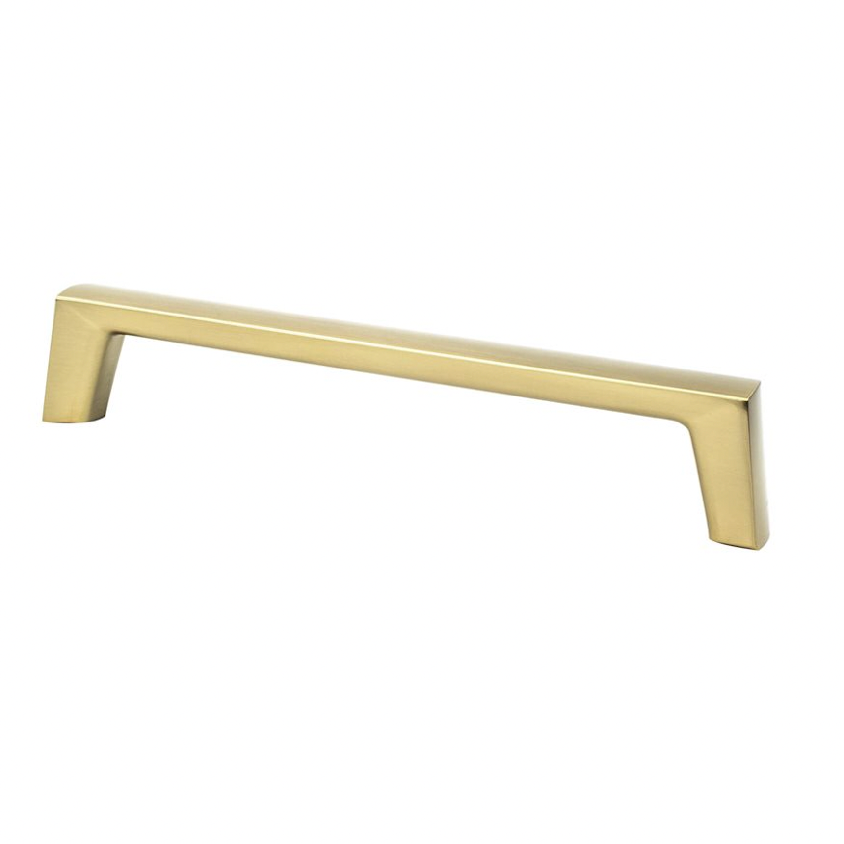 Brushed Brass "Brooks" Drawer Pulls and Cabinet Knobs - Cabinet Hardware - Forge Hardware Studio