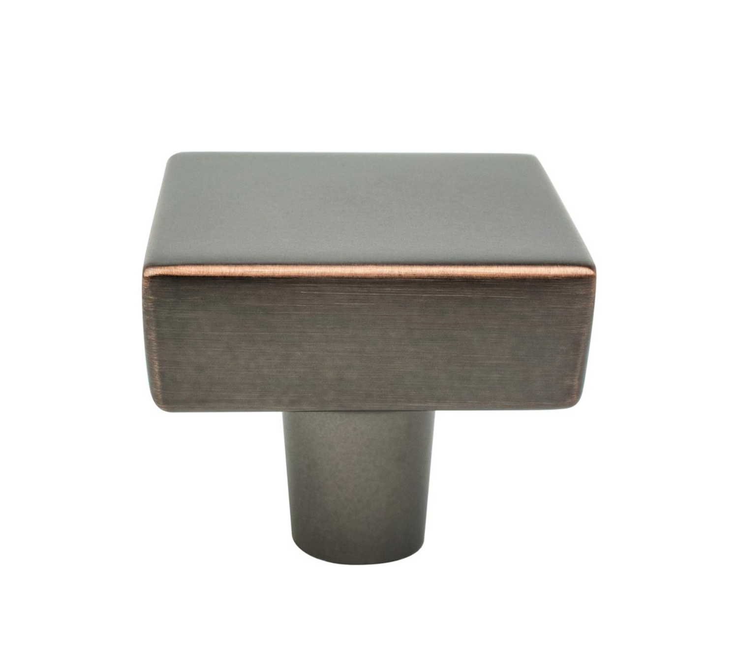 Dark Brushed Bronze "Brooks" Drawer Pulls and Cabinet Knobs - Cabinet Hardware - Forge Hardware Studio