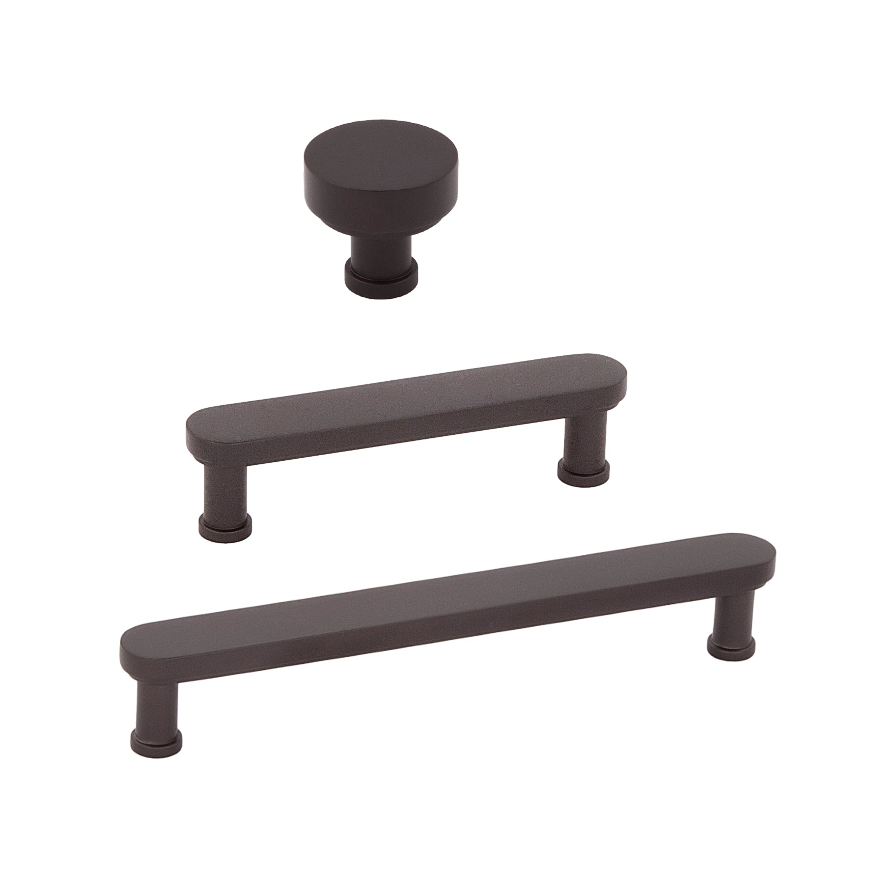 Dark Bronze "Marni" Cabinet Knobs and Drawer Pulls