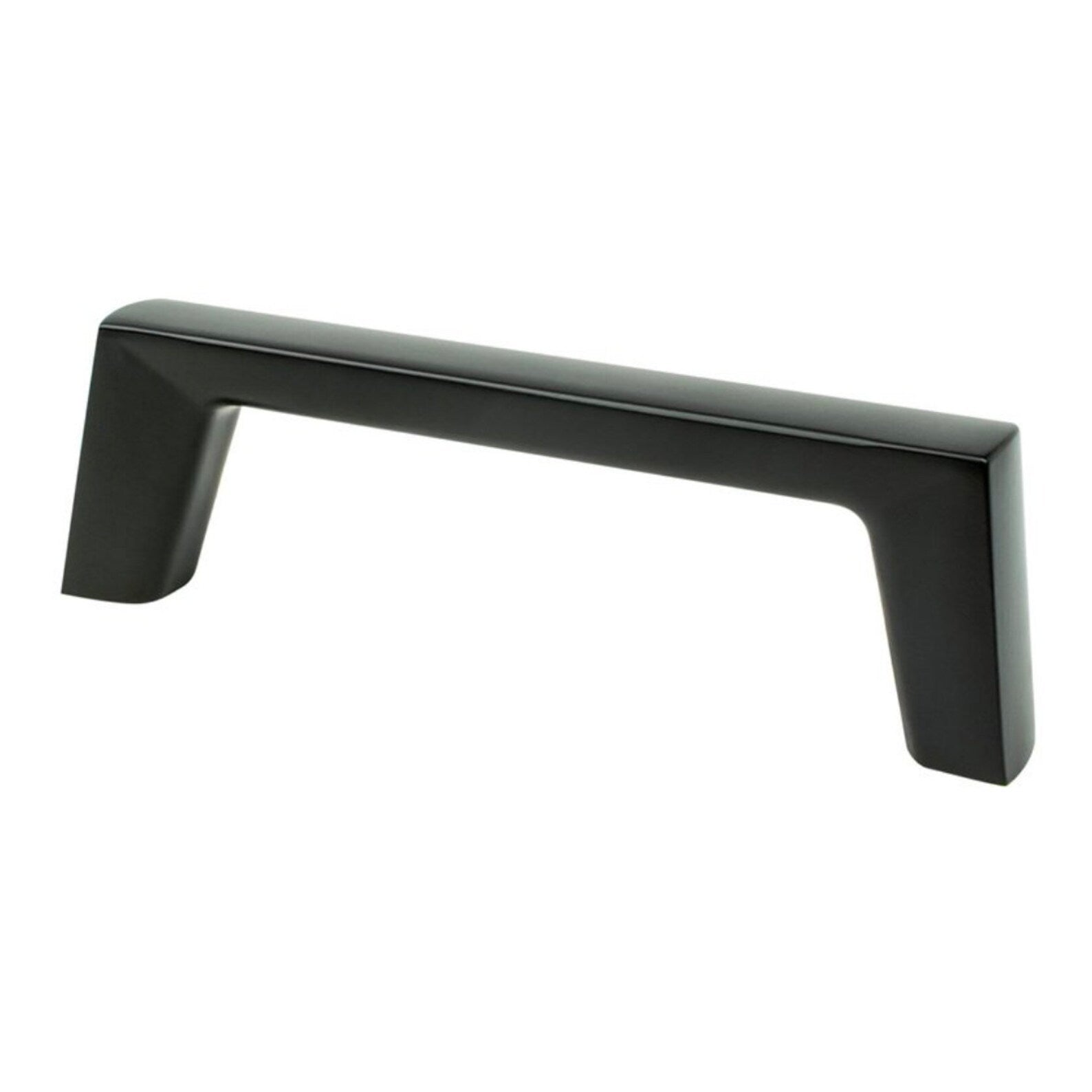 Matte Black "Brooks" Drawer Pulls and Cabinet Knobs - Cabinet Hardware - Forge Hardware Studio