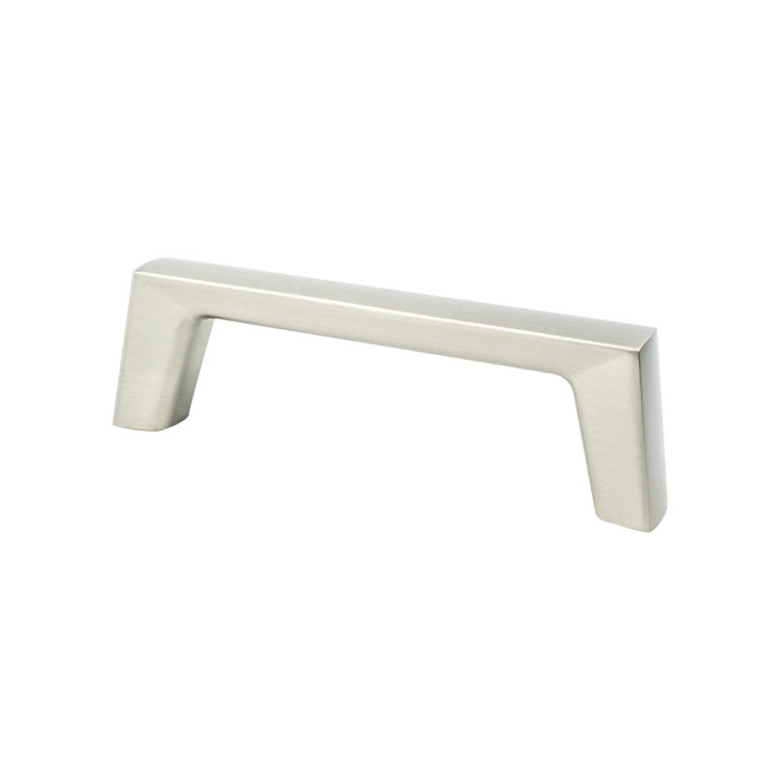 Brushed Nickel "Brooks" Drawer Pulls and Cabinet Knobs - Cabinet Hardware - Forge Hardware Studio