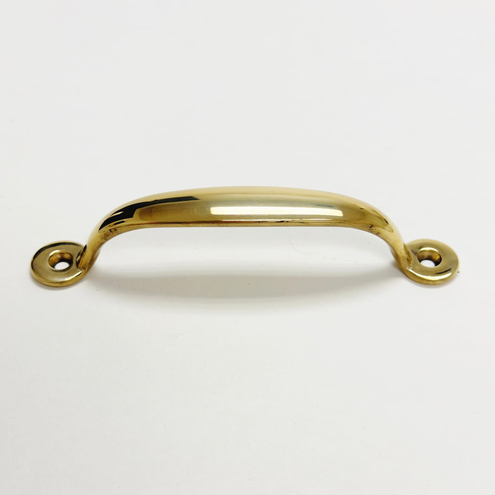 Unlacquered Brass "Everly" Screen Door and Drawer Pulls - Forge Hardware Studio