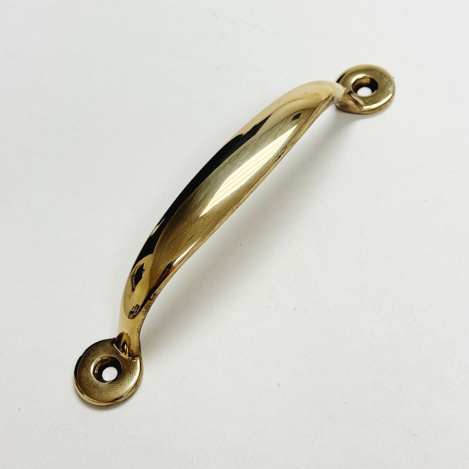 Unlacquered Brass "Everly" Screen Door and Drawer Pulls - Forge Hardware Studio