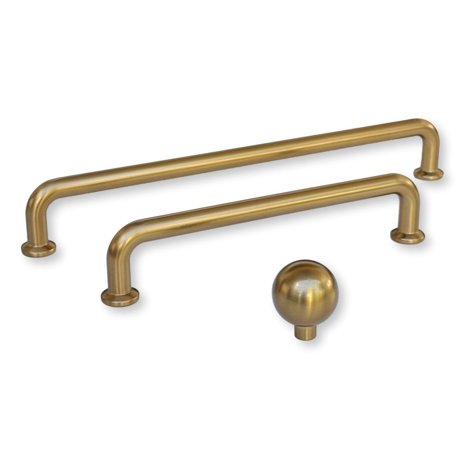 Champagne Bronze "Theo" Drawer Pulls and Knobs