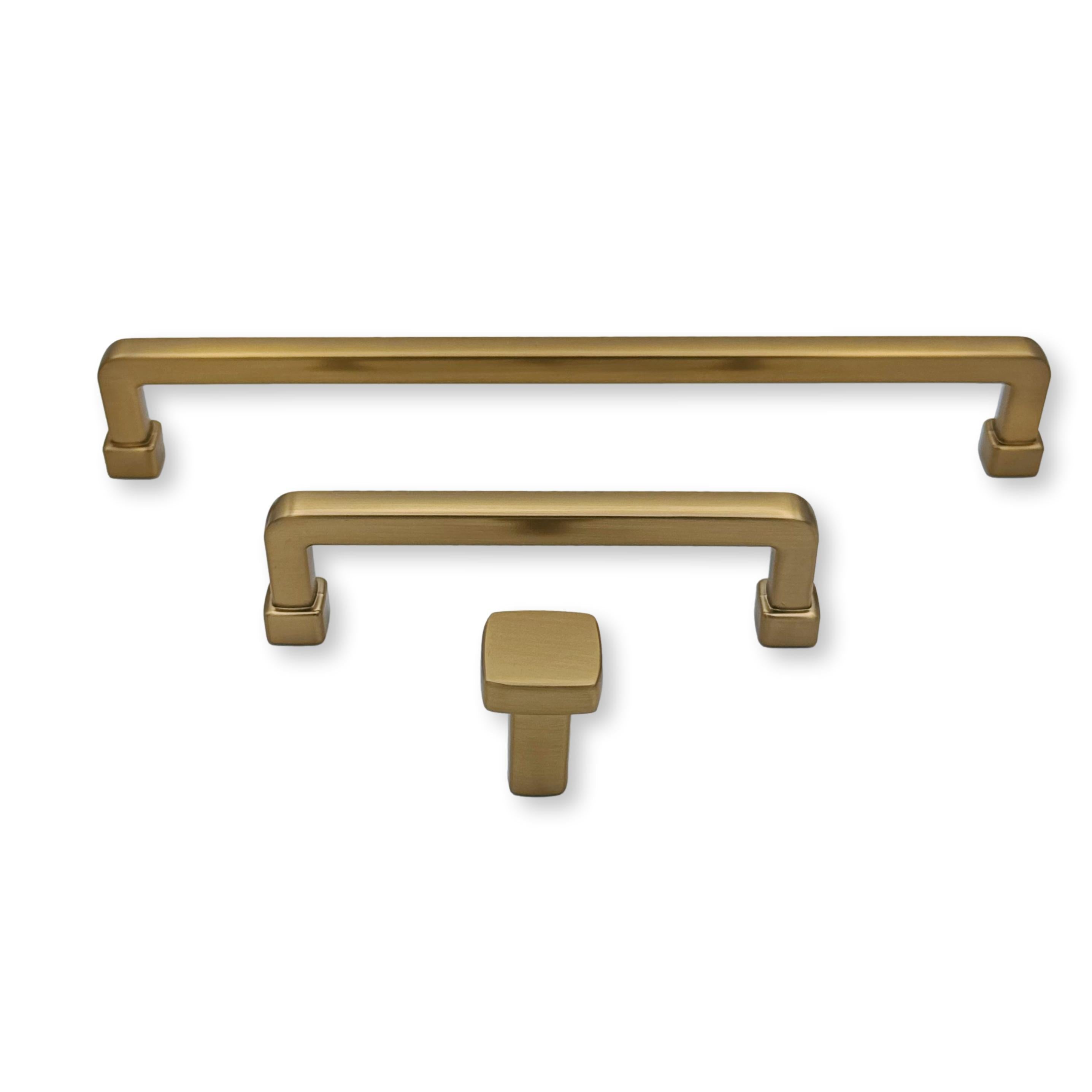 Champagne Bronze "Maverick" Drawer Pulls and Knobs