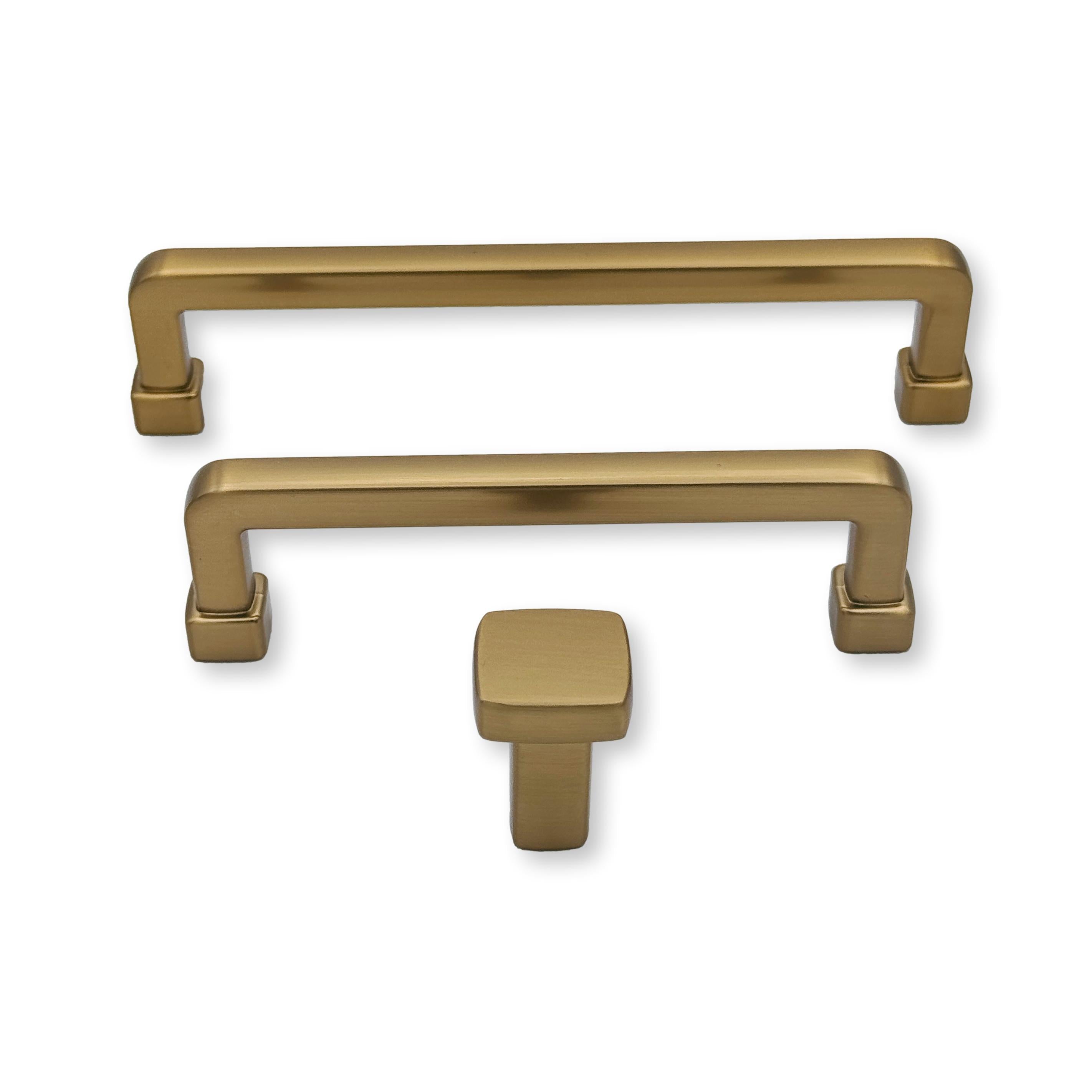 Champagne Bronze "Maverick" Drawer Pulls and Knobs