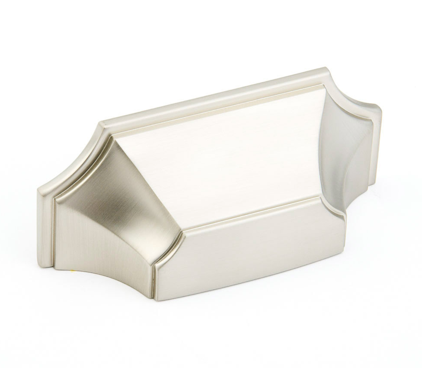 Satin Nickel "Regal" Cabinet Knobs and Drawer Pulls - Industry Hardware