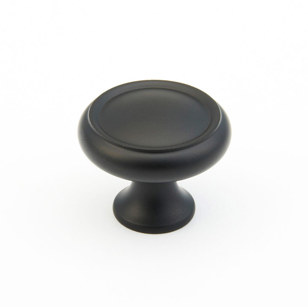 Flat Black "Leah" Drawer Pulls Handles and Cup Pulls - Forge Hardware Studio