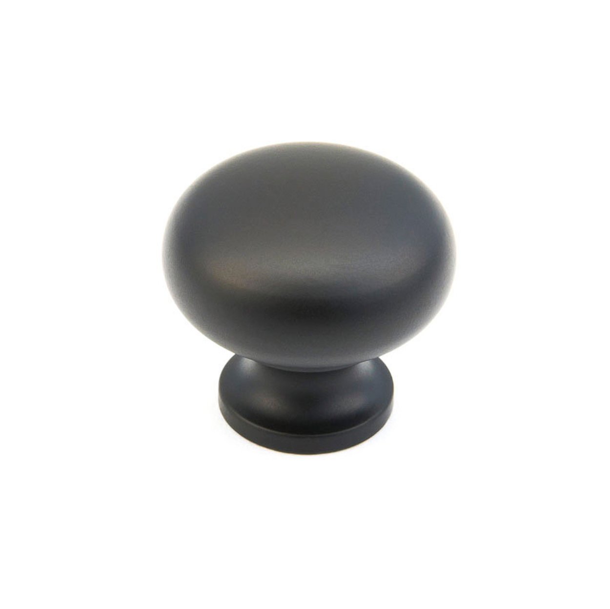 Flat Black "Leah" Drawer Pulls Handles and Cup Pulls - Forge Hardware Studio